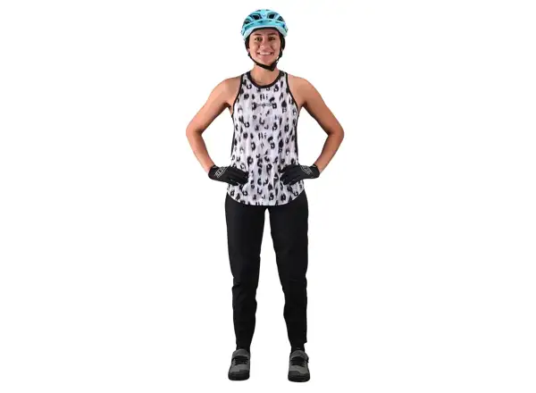 Troy Lee Designs Luxe damski bezrękawnik Wild Cat white