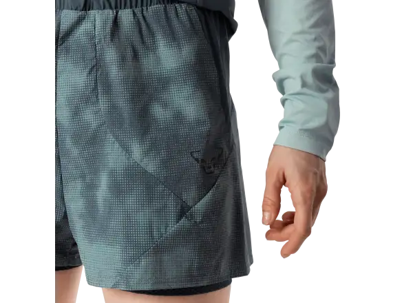 Dynafit Trail Reflective 2w1 damskie spodenki do biegania Cinder