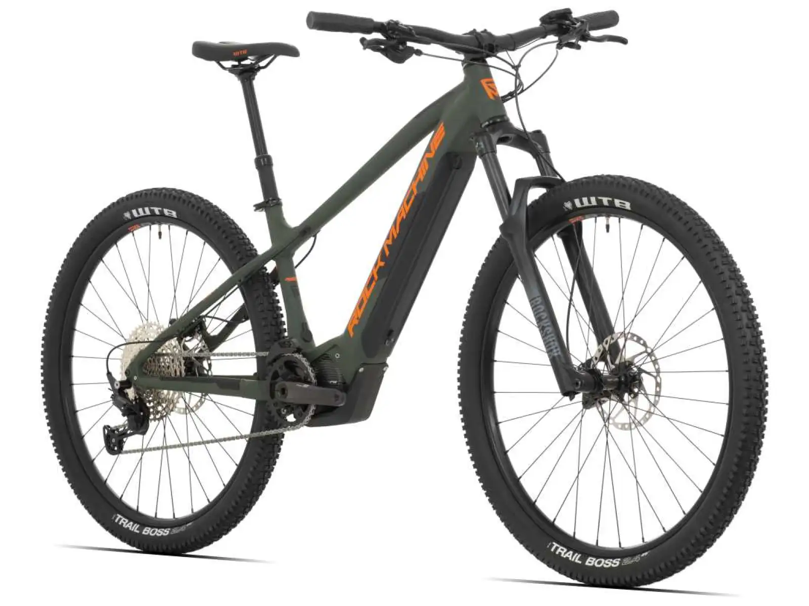 Rock Machine Blizz INT e60-29 rower elektryczny górski Matte Khaki/Neon Orange/Black