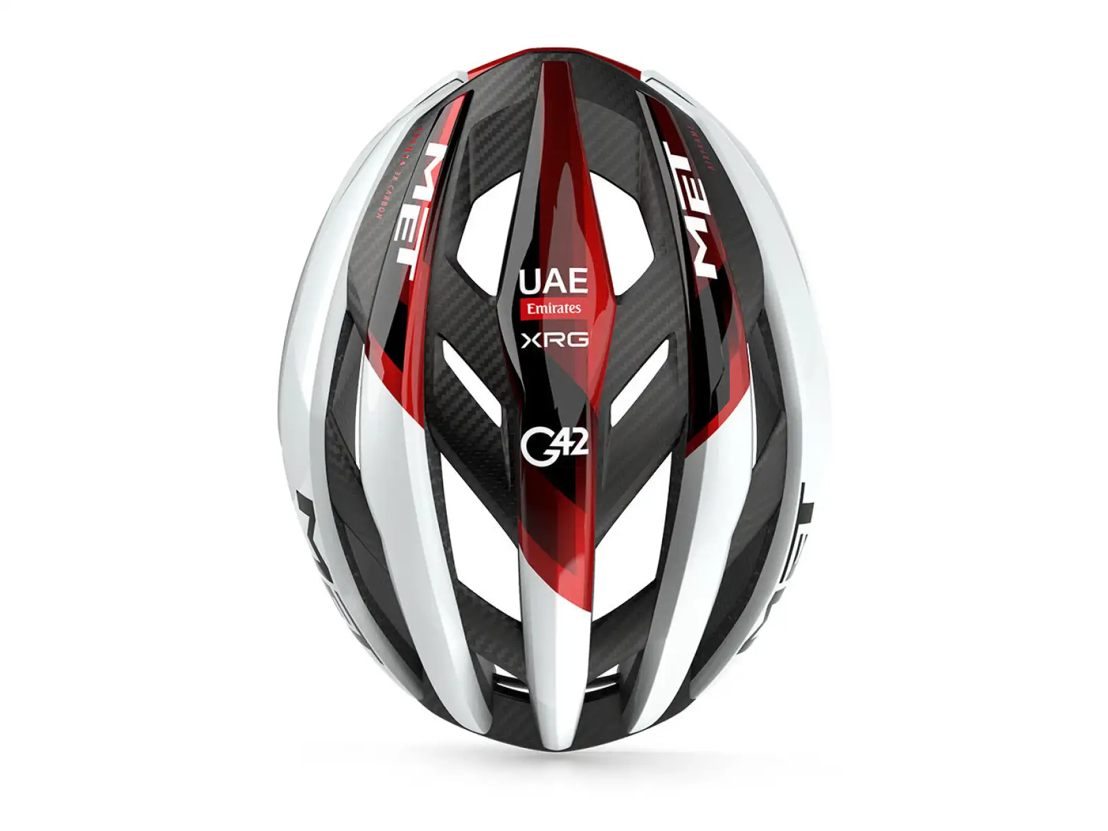 MET Trenta 3K Carbon szosowy kask UAE Team Emirates-XRG Limited Edition