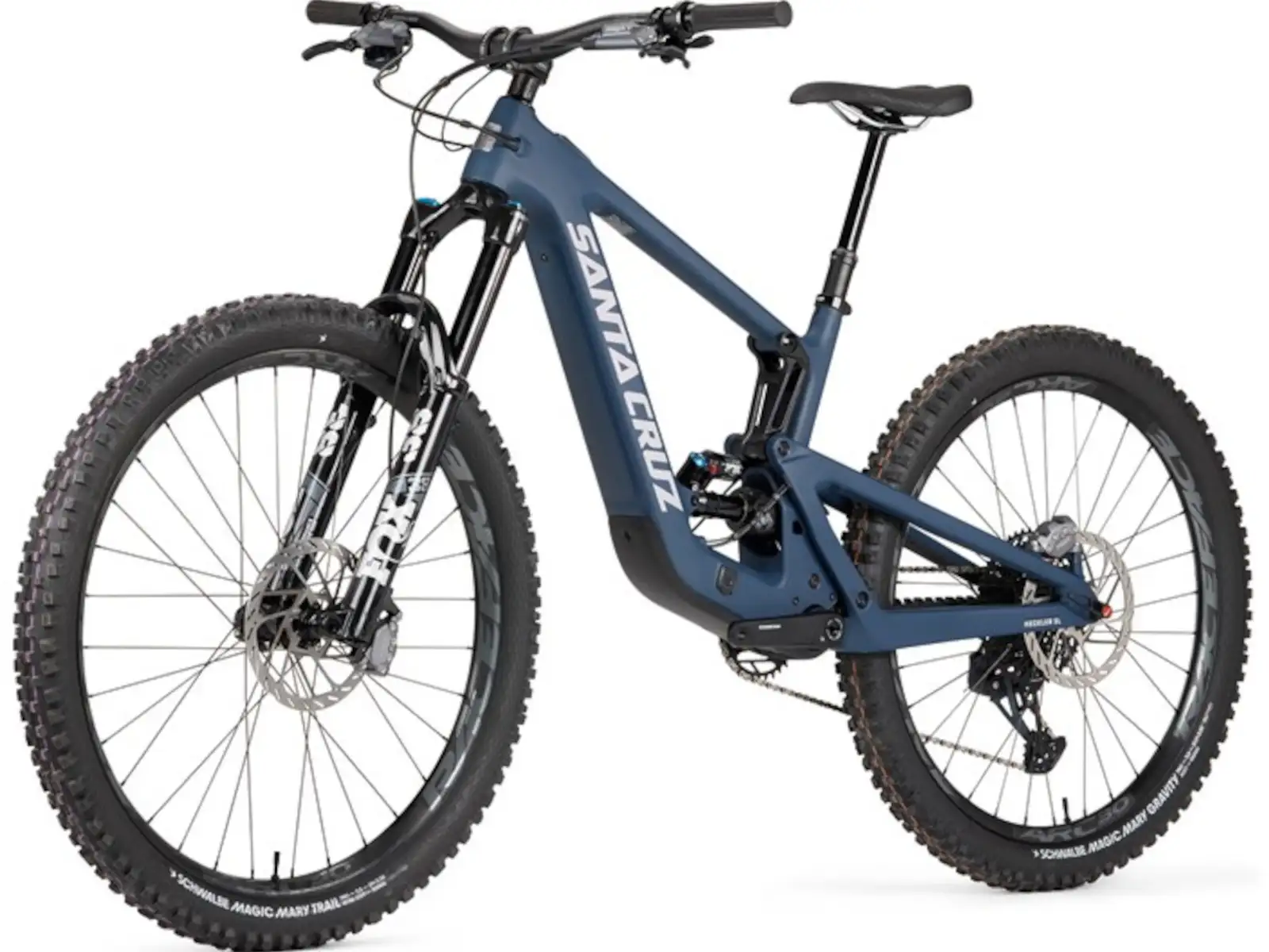 Santa Cruz Heckler SL 1 C MX Stout pełne zawieszenie rower elektryczny Matte Dark Blue
