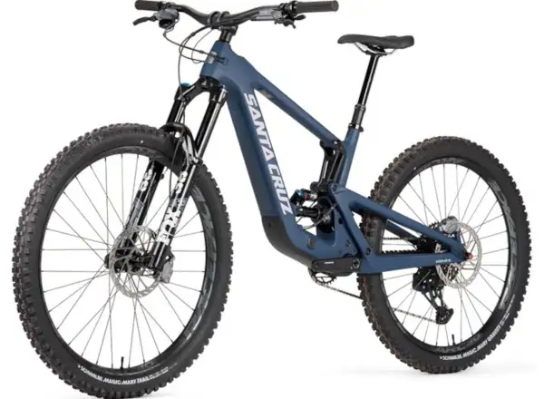 Santa Cruz Heckler SL 1 C MX Stout pełne zawieszenie rower elektryczny Matte Dark Blue