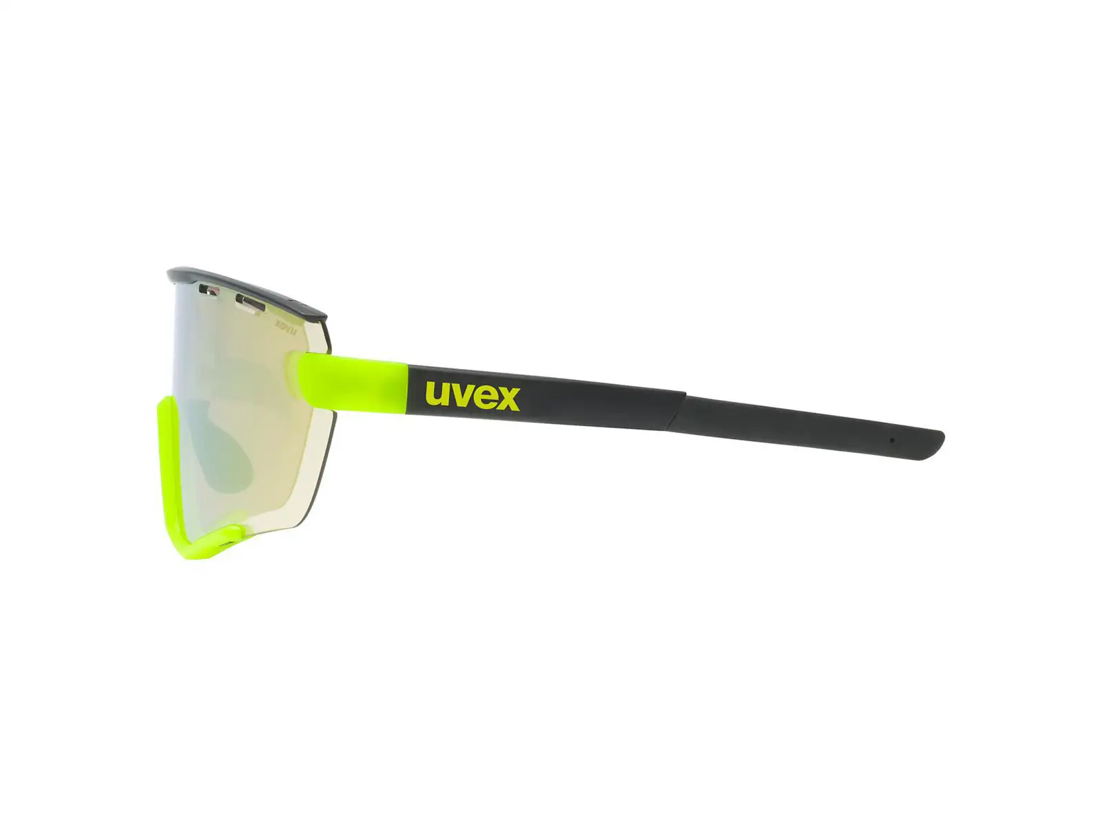 Uvex Sportstyle 236 Set okulary Black Lime Matt / Mirror Yellow