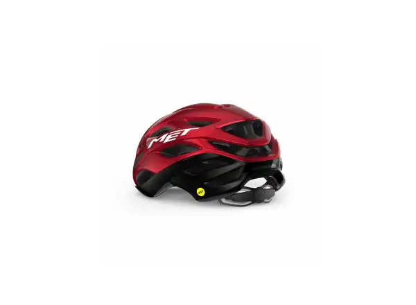 MET Estro MIPS kask czerwony/czarny metaliczny