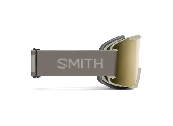 Smith Squad gogle narciarskie Chalk / ChromaPop Sun Black Gold Mirror (2 szyby)