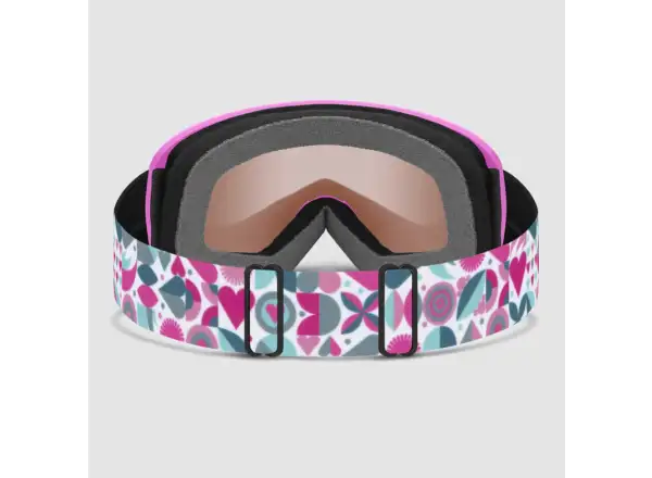 Smith Snowday dziecięce narciarskie Vivid Pink Hearts / RC36