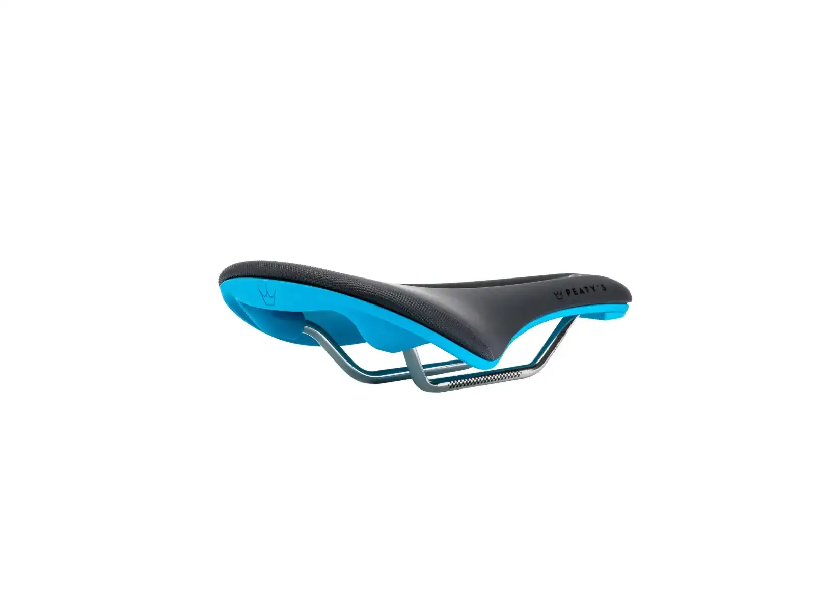 Peatys Monarch siodło TI-MX Rail / Nylon Base Turquoise