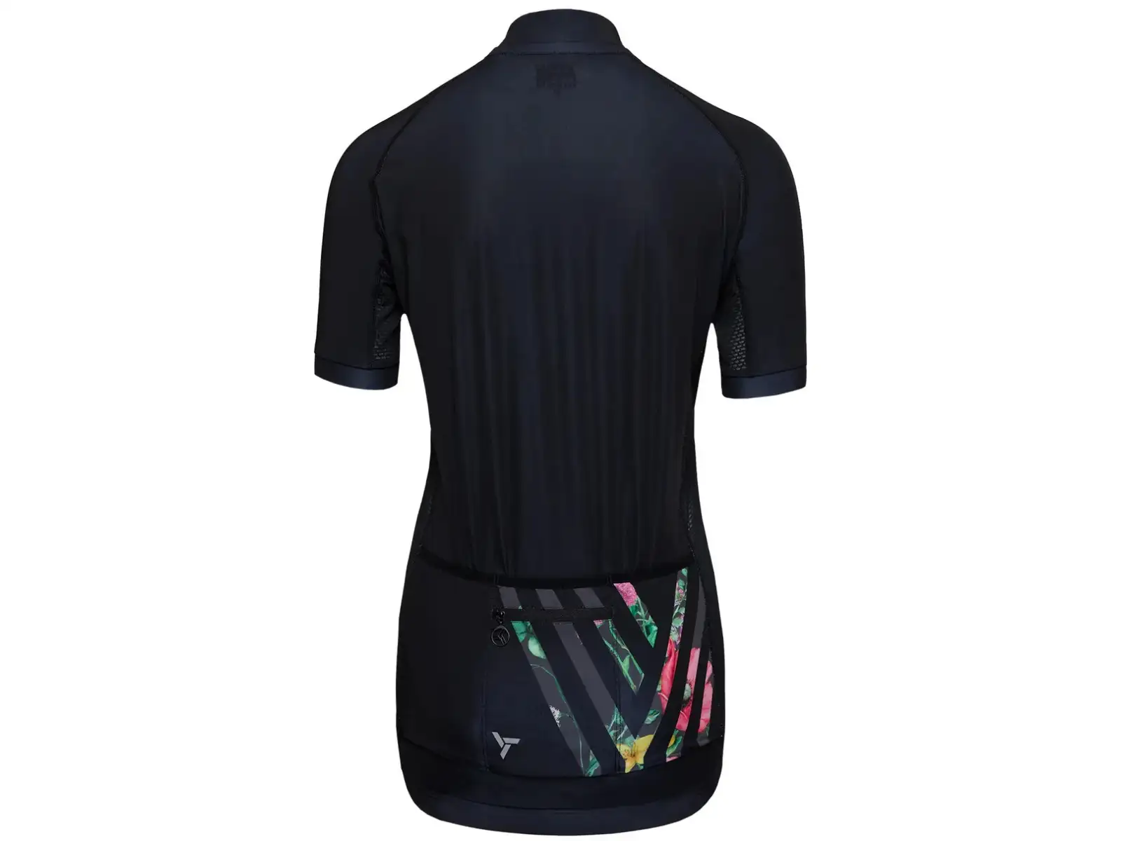 Silvini Calnia damski dres krótki rękaw Black/Charcoal
