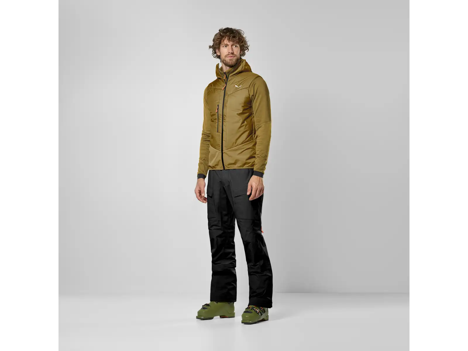 Salewa Sella Durastretch/Tirolwool® Responsive męska kamizelka Golden Brown