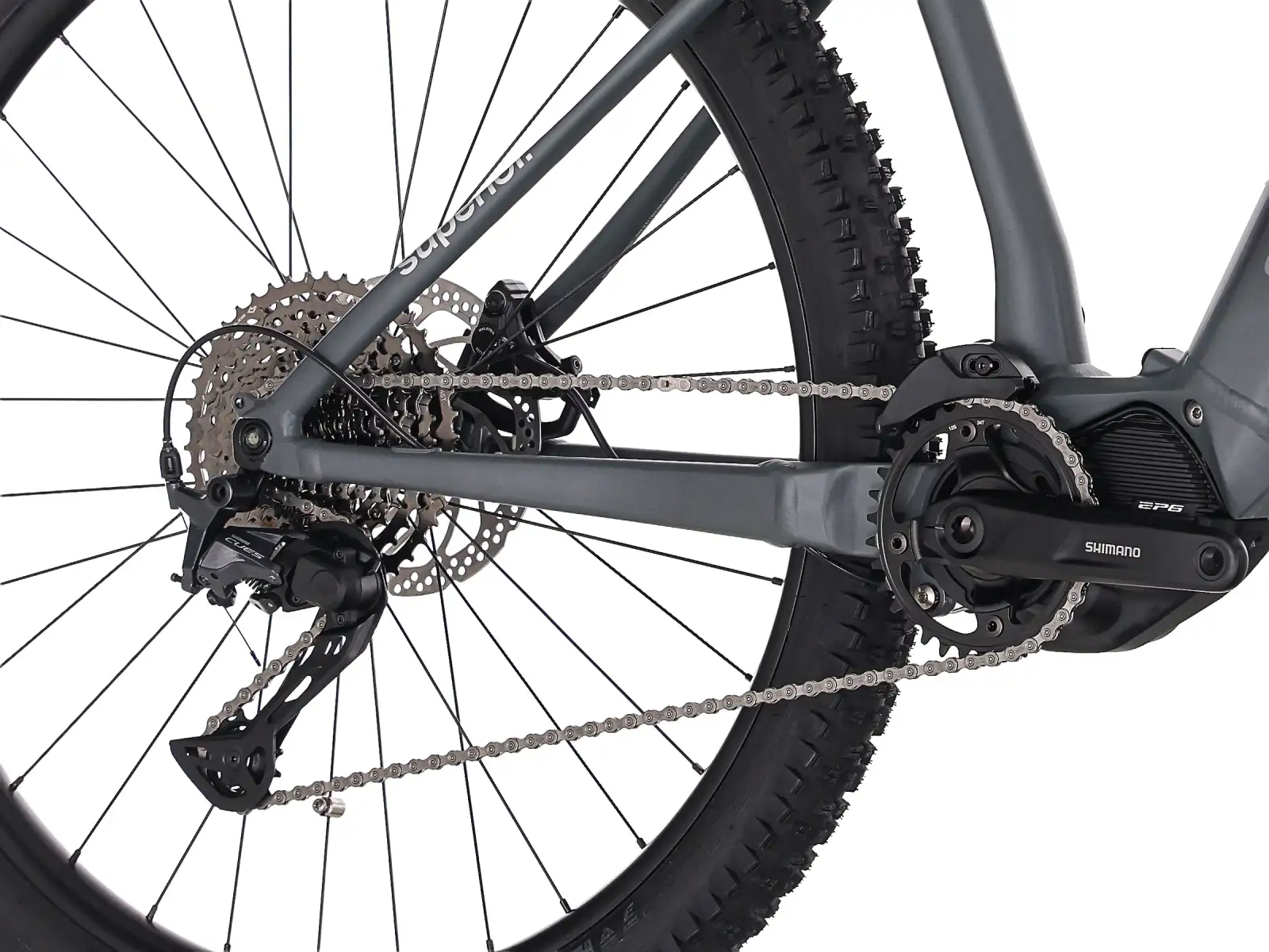 Superior eXP 6.7 STEPS górski rower elektryczny Matte Anthracite
