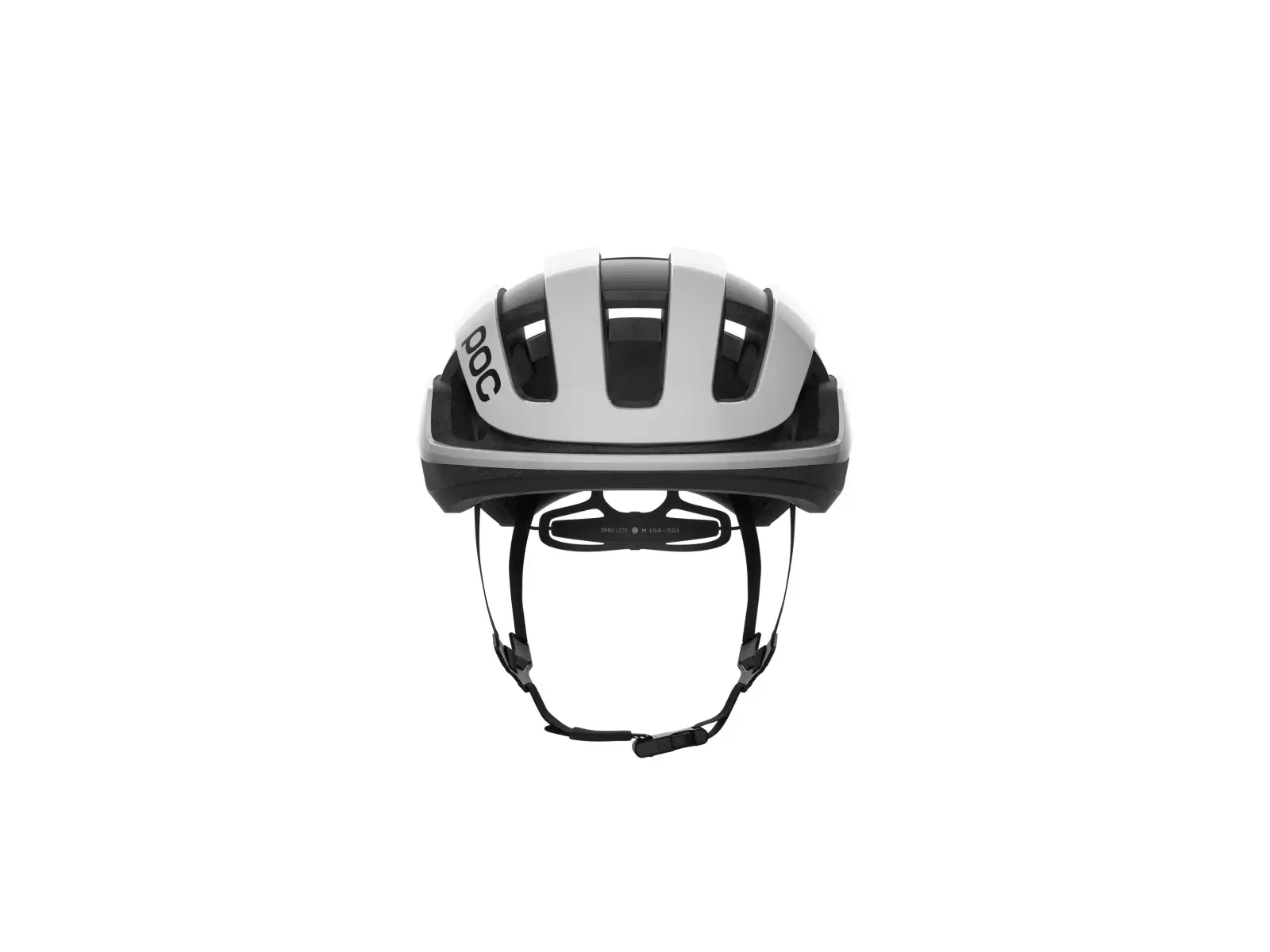 POC Omne Lite kask szosowy Hydrogen White/Uranium Black Matt