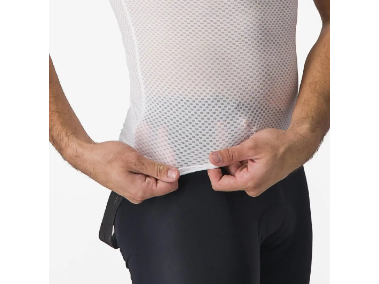Castelli Pro Mesh 2.0 koszulka funkcyjna krótki rękaw White