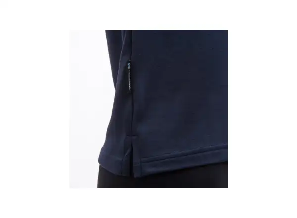 Sensor Merino Blend Moon damska koszulka krótki rękaw Deep Blue