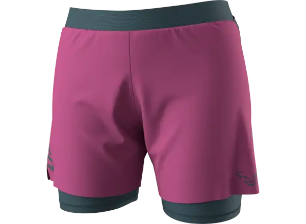 Dynafit Alpine Pro 2w1 damskie spodenki do biegania Magenta