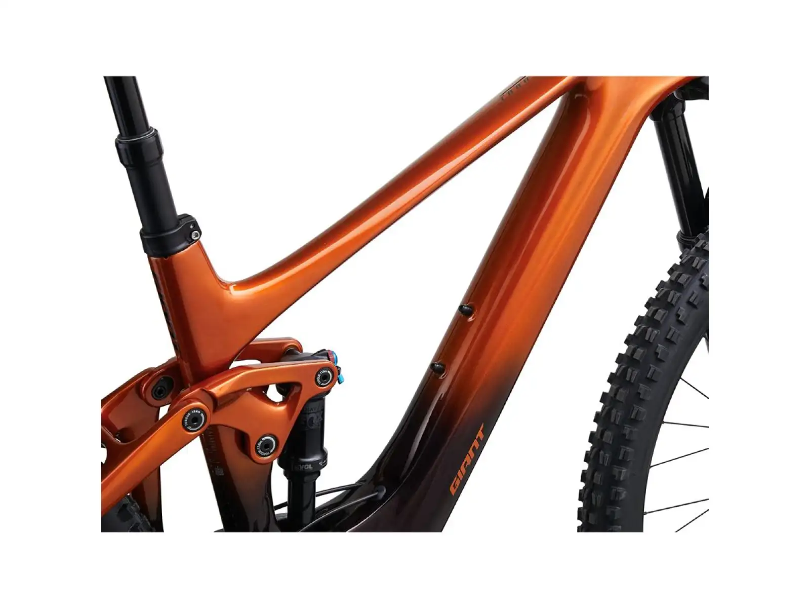 Giant Trance X Advanced E+ EL 2 rower elektryczny górski Amber Glow / Cordovan