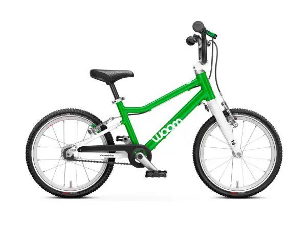 Woom 3 Automagic rower dziecięcy 16" Green