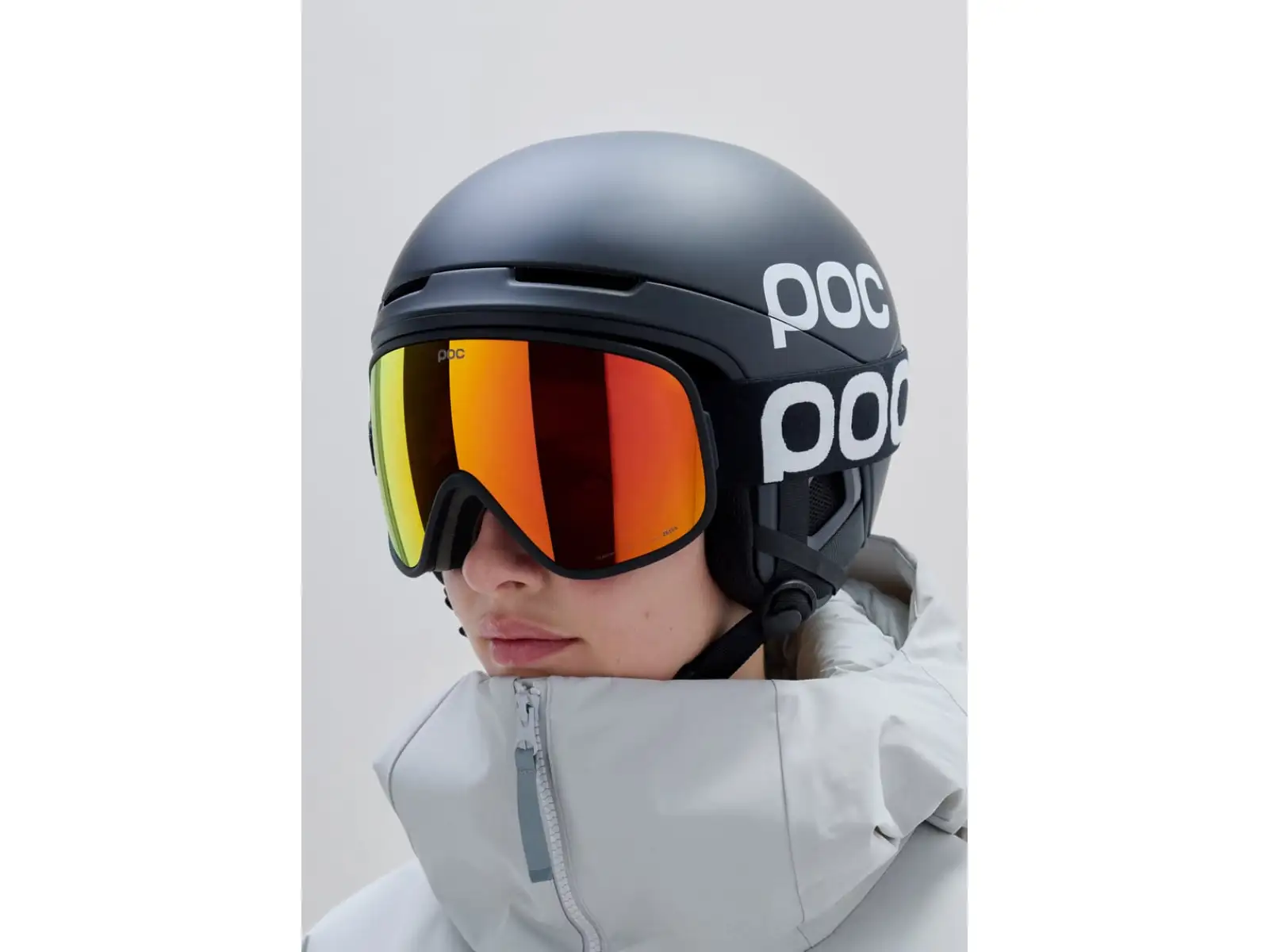 POC Obex Contour kask narciarski Uranium Black Matt