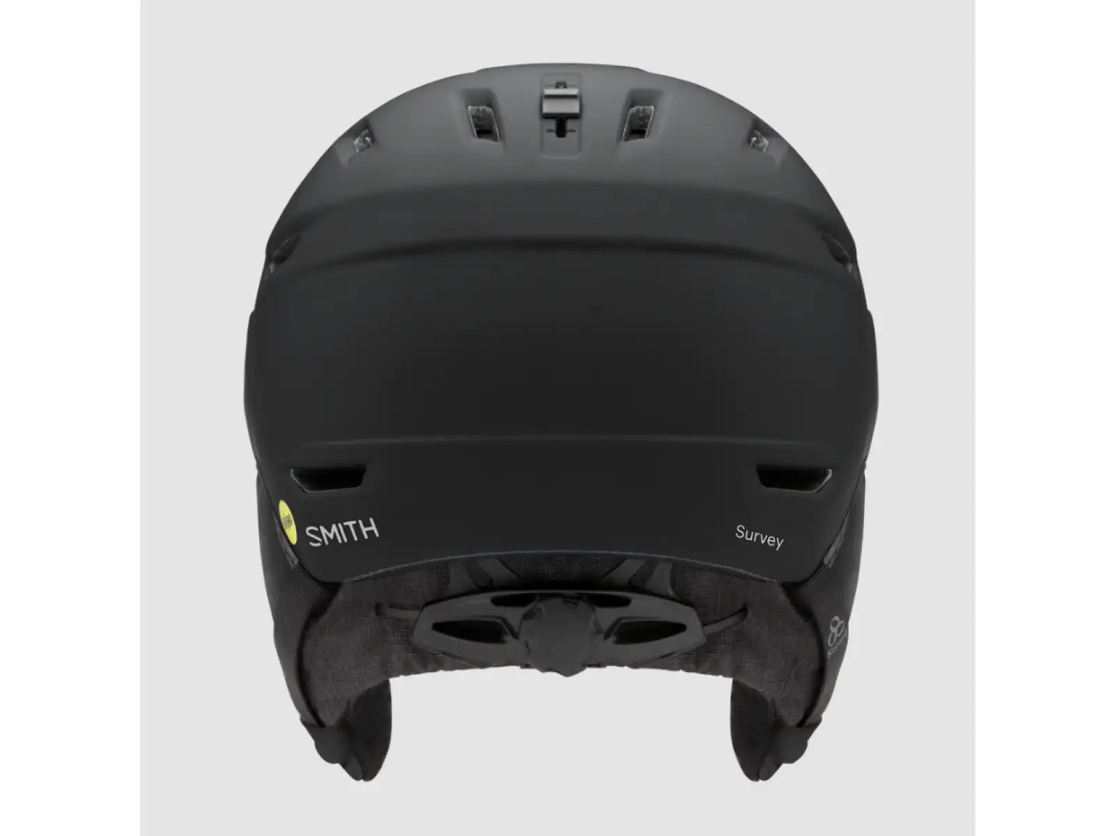 Smith Survey EU kask narciarski Matte Black / ChromaPop Everyday Green Mirror