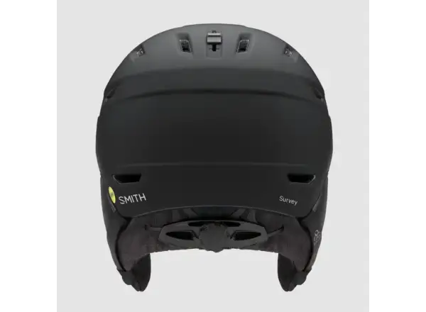 Smith Survey EU kask narciarski Matte Black / ChromaPop Everyday Green Mirror