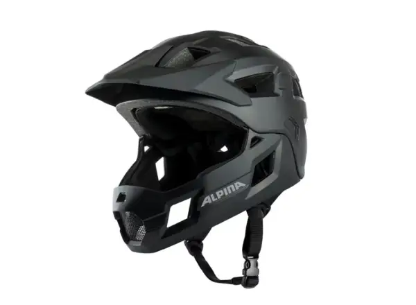 Alpina Rupi kask dziecięcy Black Matt, rozm. 50-55 cm