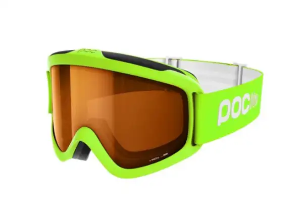 POC POCito Iris dziecięce gogle narciarskie Fluorescent Yellow/Green rozm. Uni