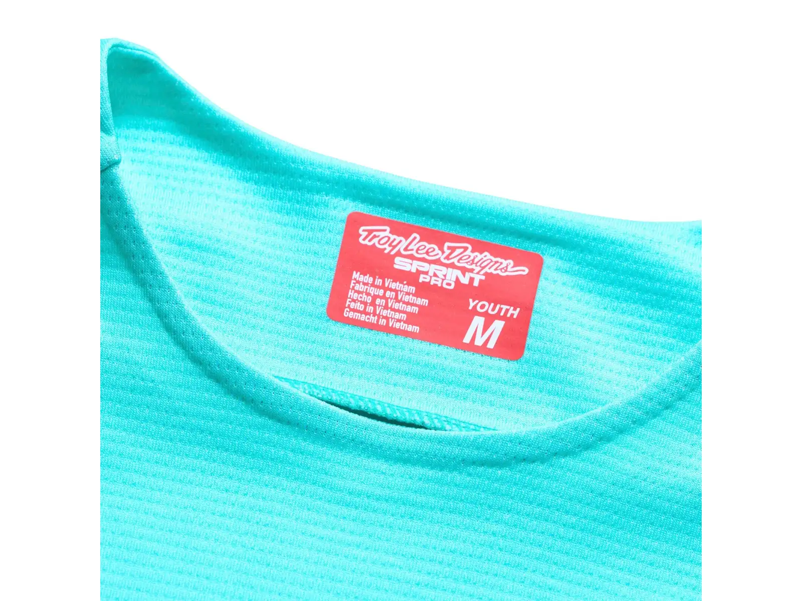 Troy Lee Designs Youth Sprint Pro dziecięca koszulka z długim rękawem Mono Real Teal