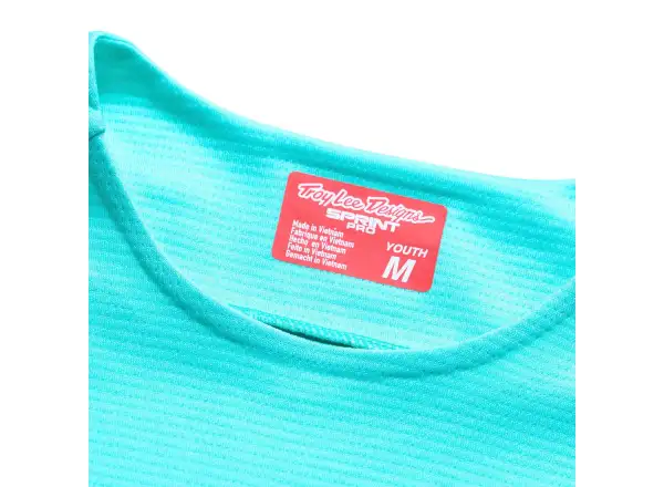 Troy Lee Designs Youth Sprint Pro dziecięca koszulka z długim rękawem Mono Real Teal