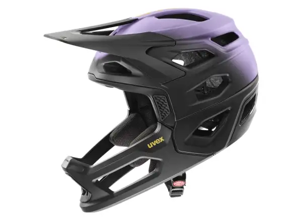 Uvex Revolt kask Lilac/Black Matt