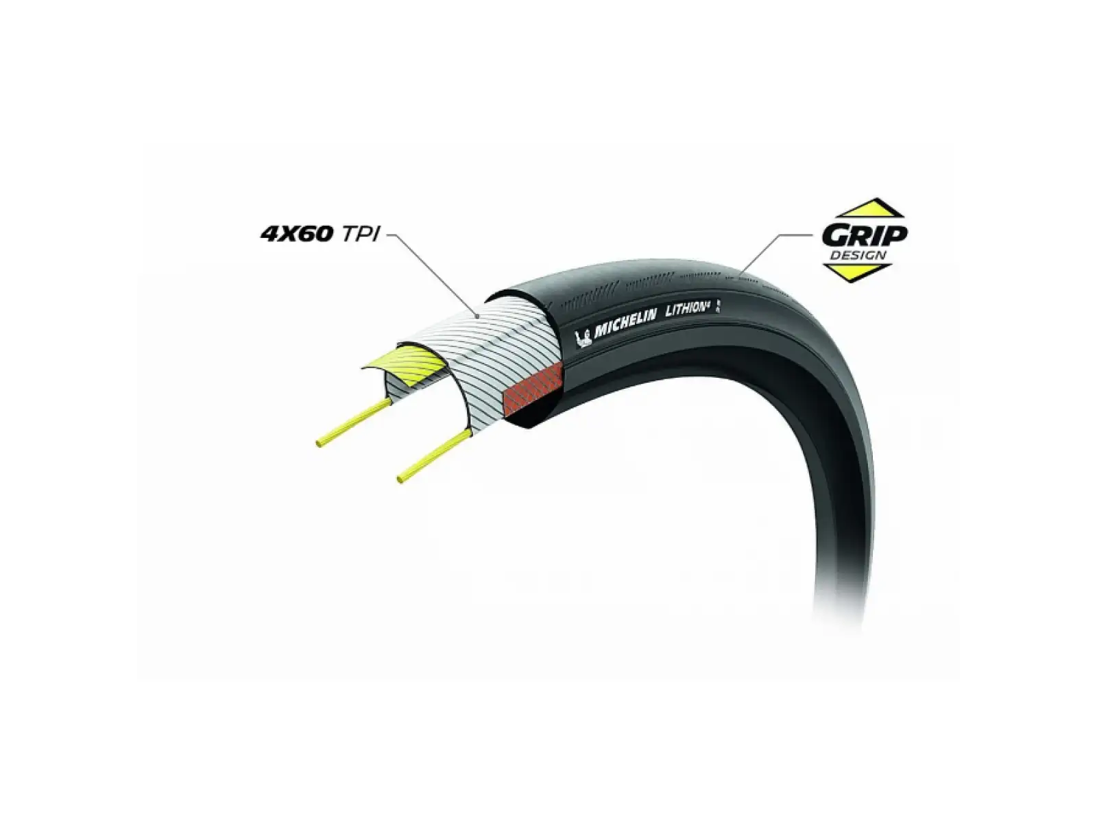 Michelin Lithion 4 Performance Line TS 28" opona szosowa kevlar czarna