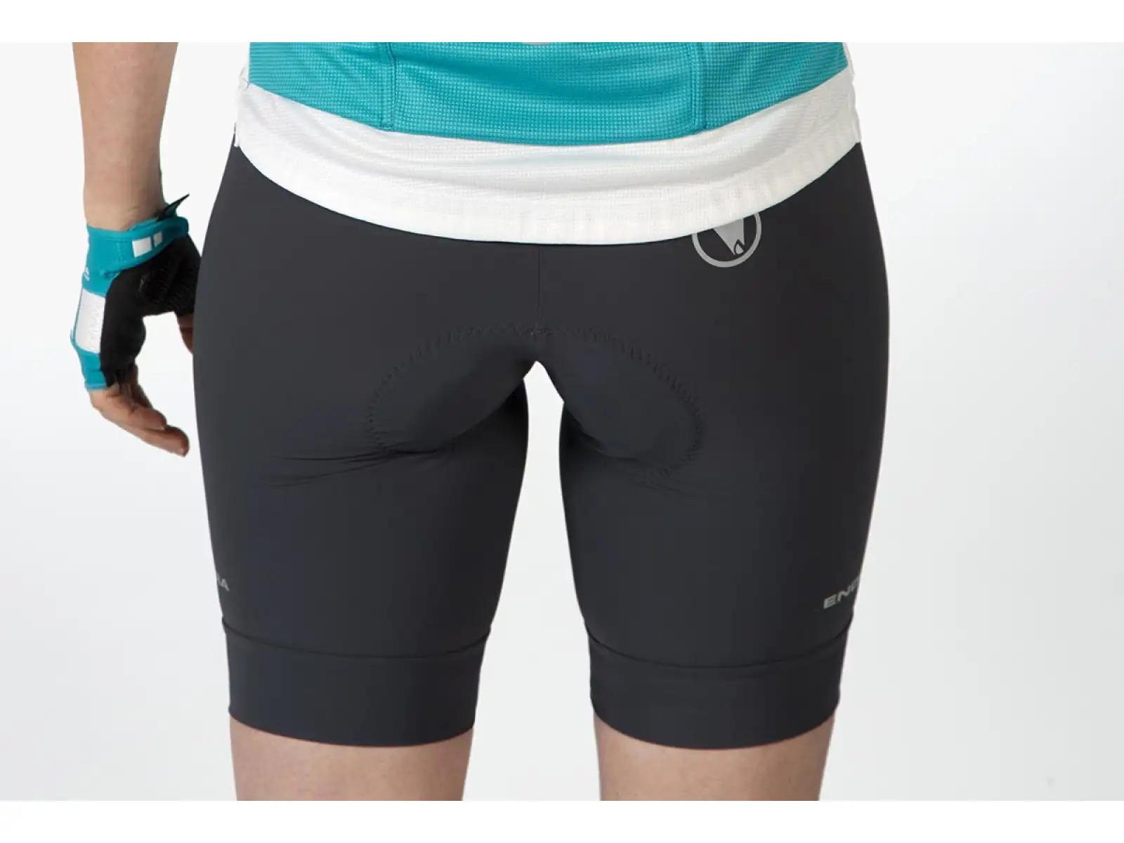 Endura Xtract Lite damskie spodenki z szelkami i wkładką Grey