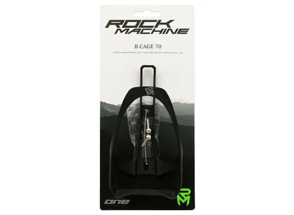 Rock Machine 70 koszyk carbon czarny/szary