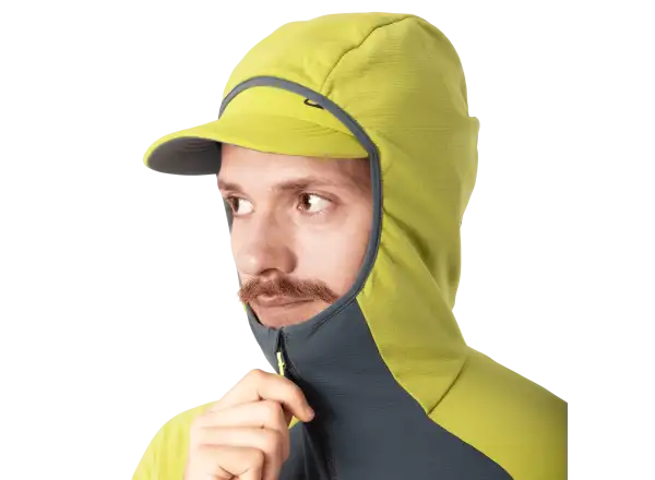 Dynafit Radical Polartec Hooded męska kurtka Golden Lime/0720