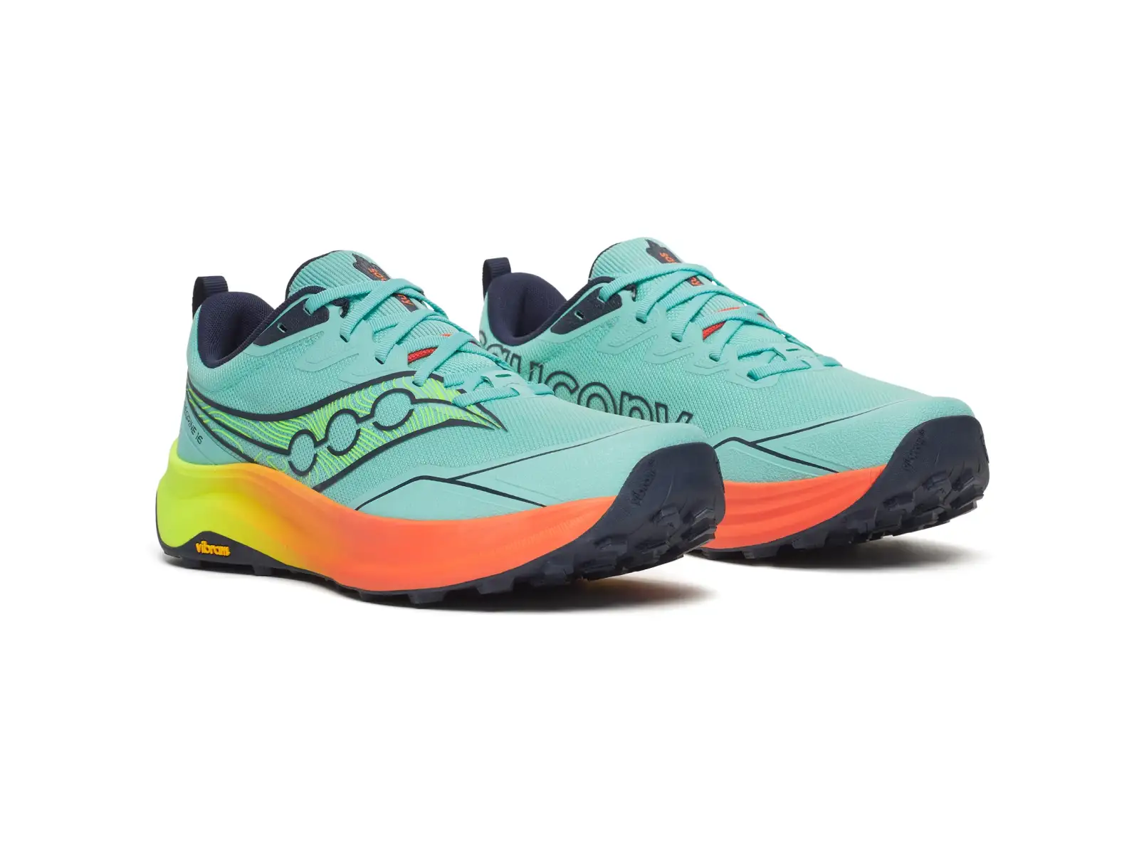 Saucony Peregrine 16 męskie buty do biegania Splash/Citron