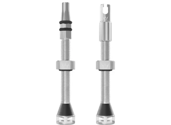 Peatys Holeshot Fast Flow wentyle bezdętkowe 60 mm Silver