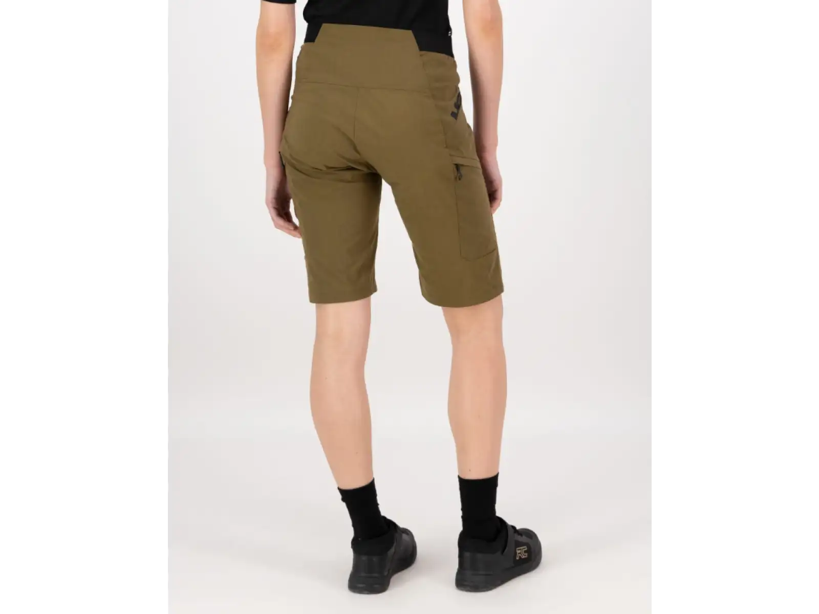 Mons Royale Diversion Merino Trail damskie szorty Dark Olive