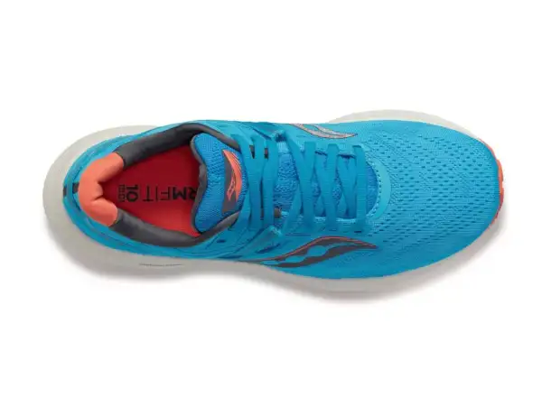 Saucony Triumph 20 damskie buty do biegania oceanowy/koralowy