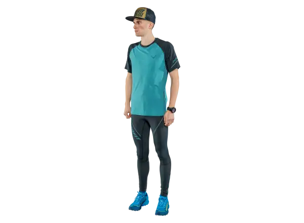 Dynafit Winter Running Tights męskie legginsy do biegania Blueberry/Storm Blue