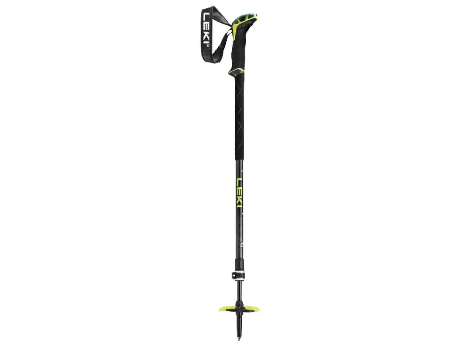 Leki Guide 2 kije skiturowe Black/Neon yellow/Dark anthracite
