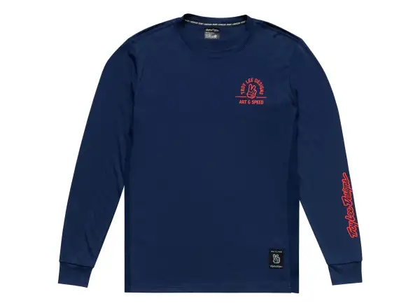 Troy Lee Designs Skyline Ride Tee męska koszulka z długim rękawem Locals Midnight