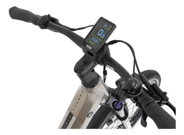 Apache Rio Grande 3 MX 720 Wh niskoramowy rower elektryczny Cappuccino