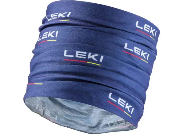 Leki Multiscarf chusta True Navy Blue/White