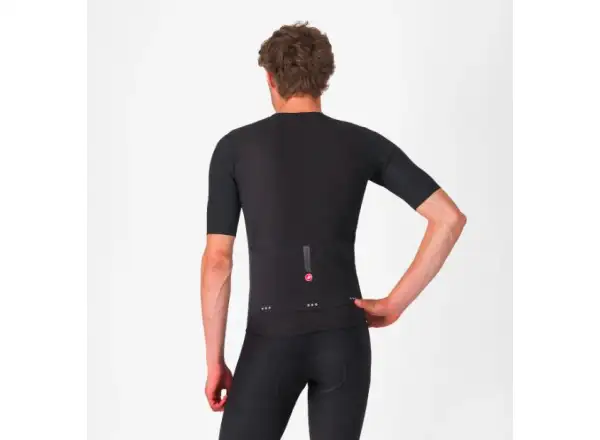 Castelli Premio Evo męska koszulka z krótkim rękawem Light Black