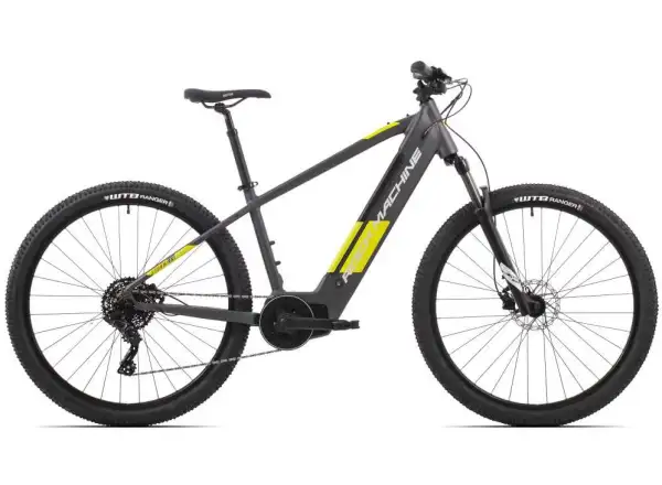 Rock Machine Storm INT e70-29 rower elektryczny Matte Anthracite/Yellow/Silver