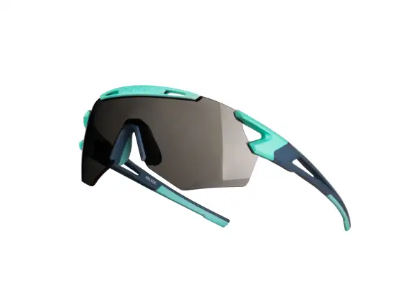 Force Arcade okulary rowerowe Mint-stormy Blue/czarne szkła polaryzacyjne