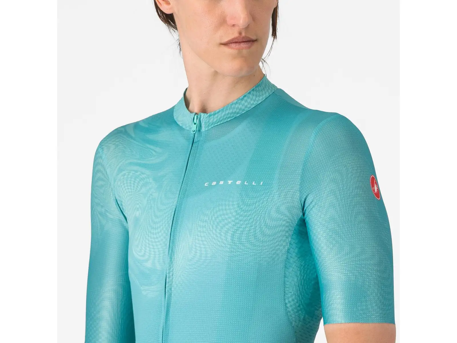 Castelli Fantasia damski dres krótki rękaw Pool Blue