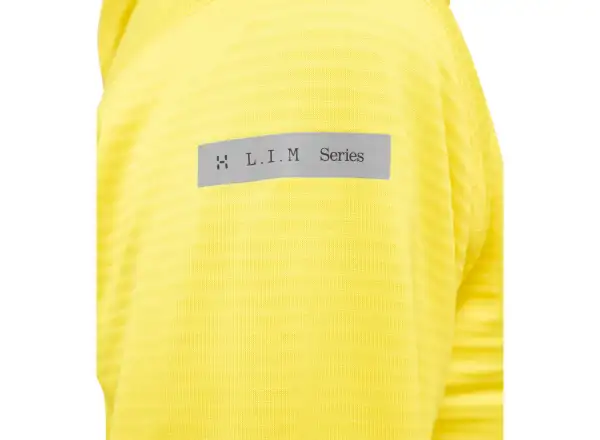 Haglöfs L.I.M Mid Multi Hood damska bluza z kapturem żółta