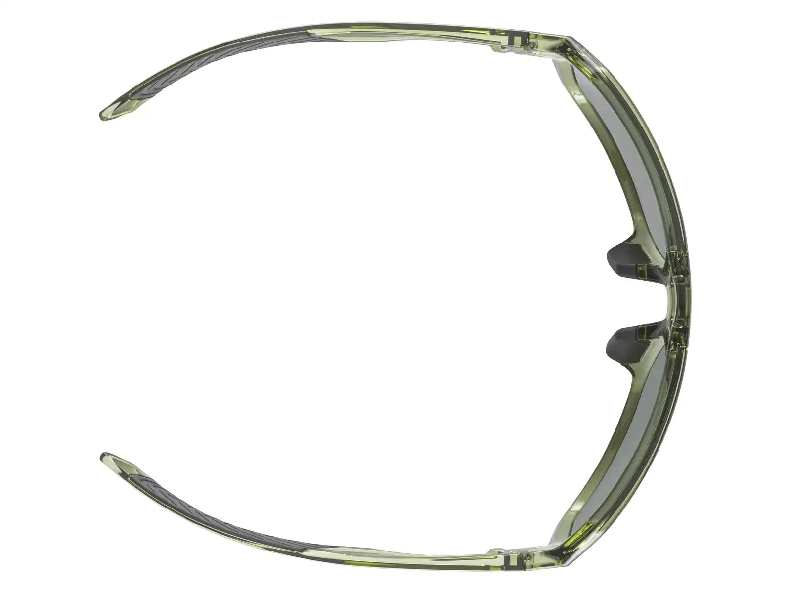 Alpina Swift okulary Green Transparent Gloss