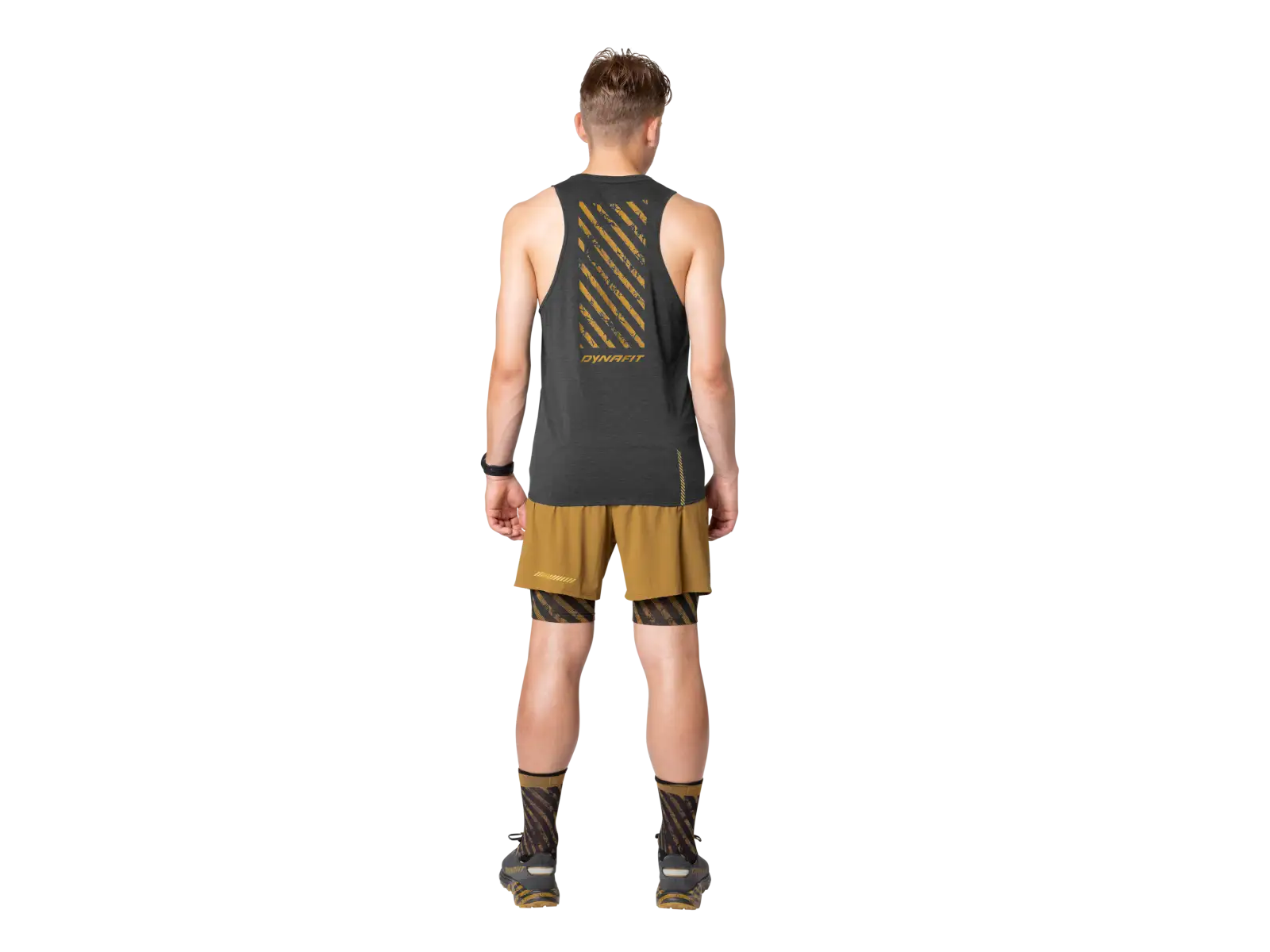 Dynafit Trail męska koszulka biegowa bez rękawów Black Out