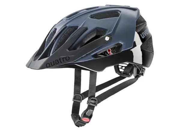 Uvex Quatro CC Dusk kask MTB Blue/Black matt