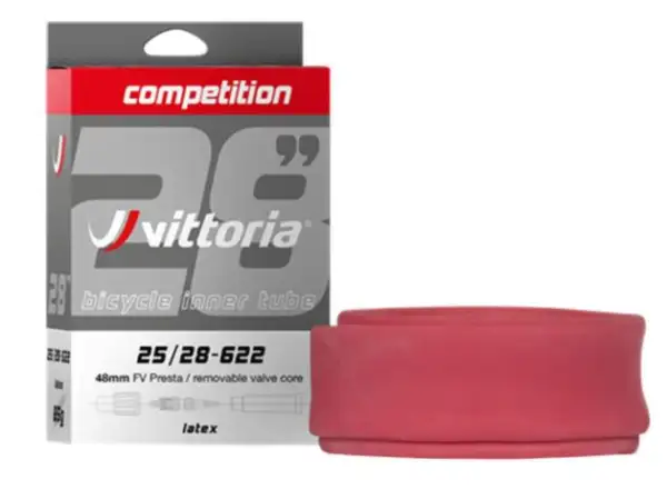 Vittoria Competition lateksowa dętka 25-28/622 gal. zawór